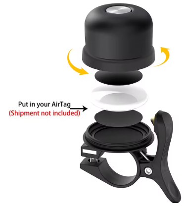 Bicycle Bell AirTak Tracker