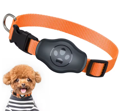 Dog Collar with Airtag Tracker holder