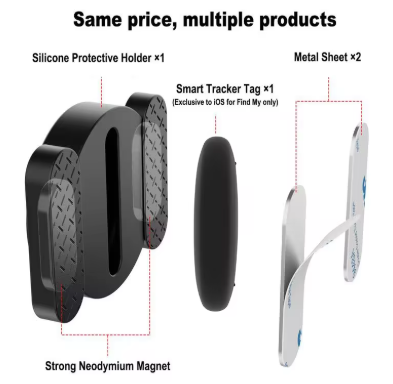 Car / Equipment AirTag Tracker Magnet holder